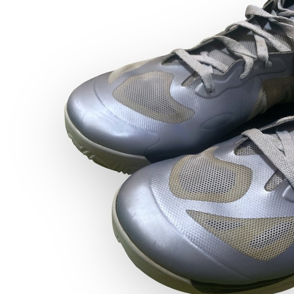 NIKE HYPERFUSE Hard to Find Mens Size 16 Grey Black Excellent Condition - Picture 10 of 13